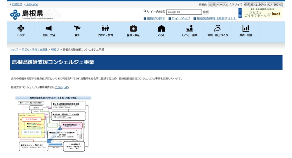 島根の自治体婚活島根県庁